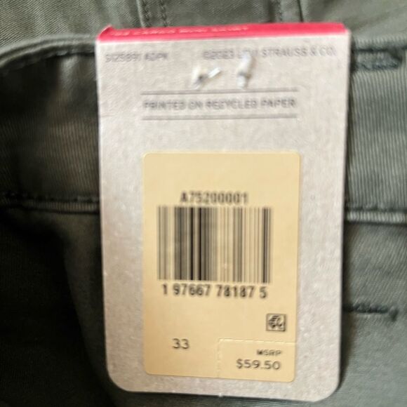 Levi's '94 Cargo Twill Mini Skirt- Size 33 - Picture 3 of 7